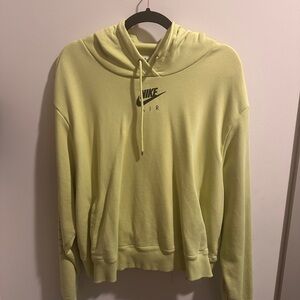 Lime green WM Nike hoodie